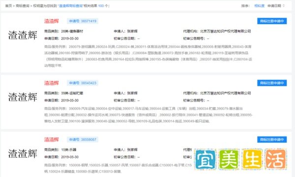 张家辉被网友调侃一年后,一口气全类注册“渣渣辉”商标!