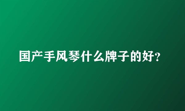 国产手风琴什么牌子的好？